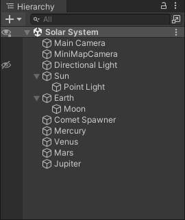 Unity Solar System Project (raging-loon) screenshot 2