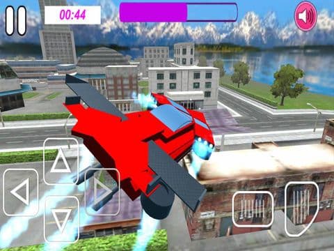 Flying Car Driving Simulator - Wings Flying N Driving 2016 screenshot 3