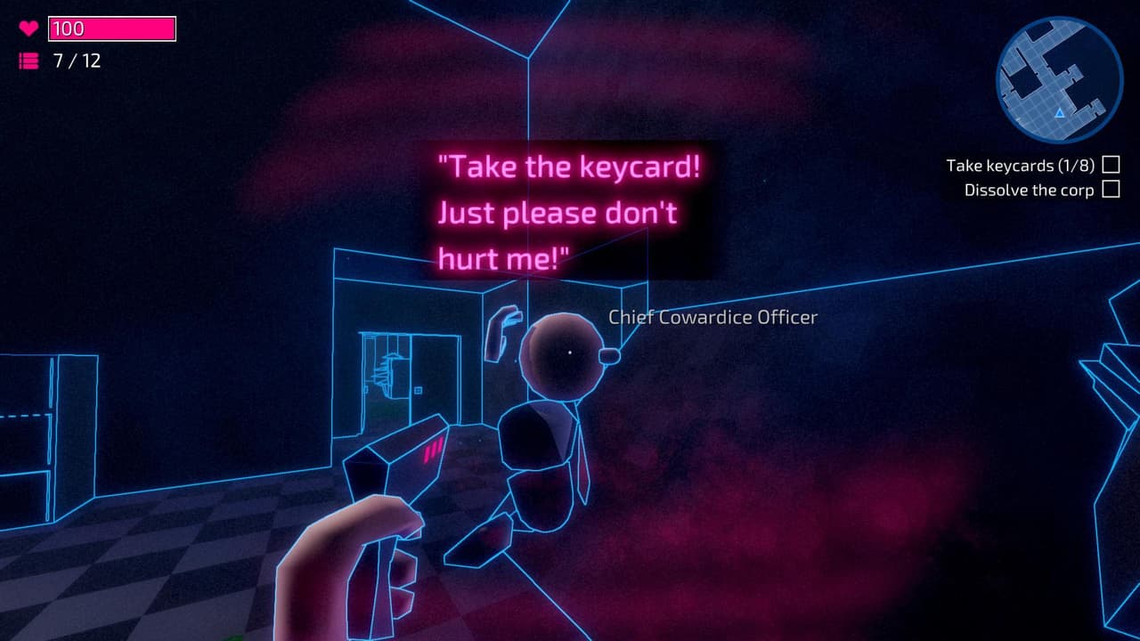 NEON STRUCT: Desperation Column screenshot 3