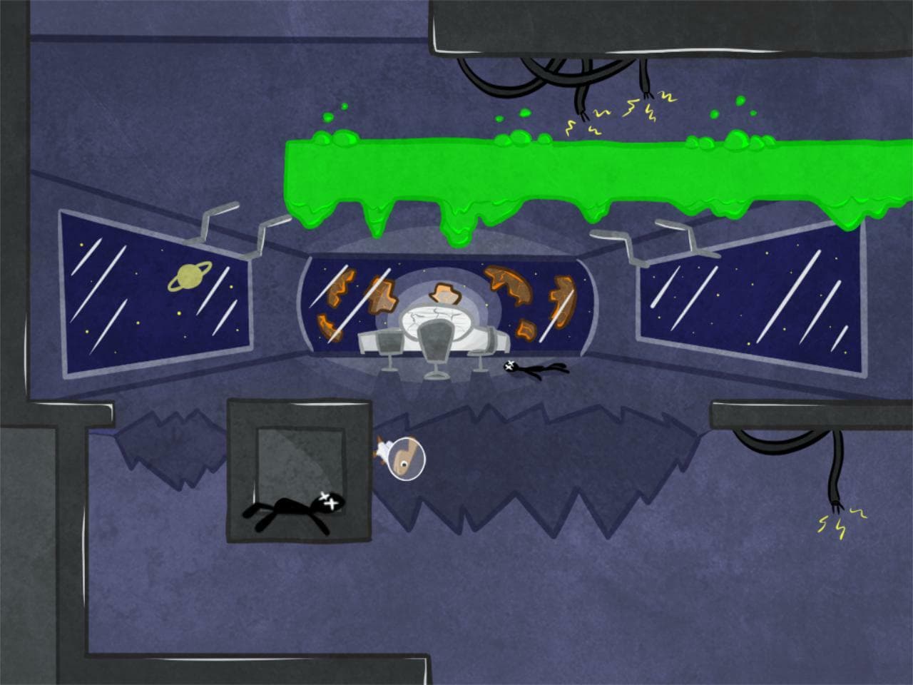Space Dino Rescue screenshot 2