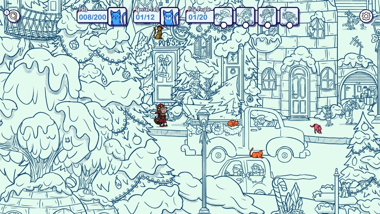 Hidden Cats in Santas Realm screenshot 4