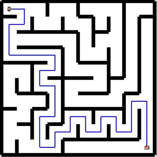 Gdevelop Maze Extension demo