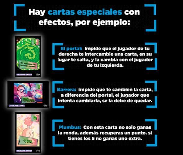 Rickinillo Juego de Cartas