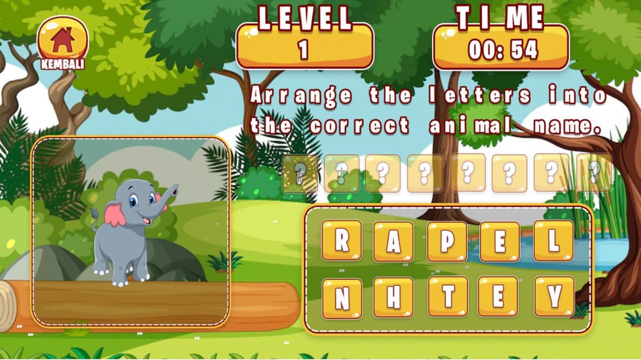 Animals Game: Kids Educational Games - Letter Stacking screenshot 5