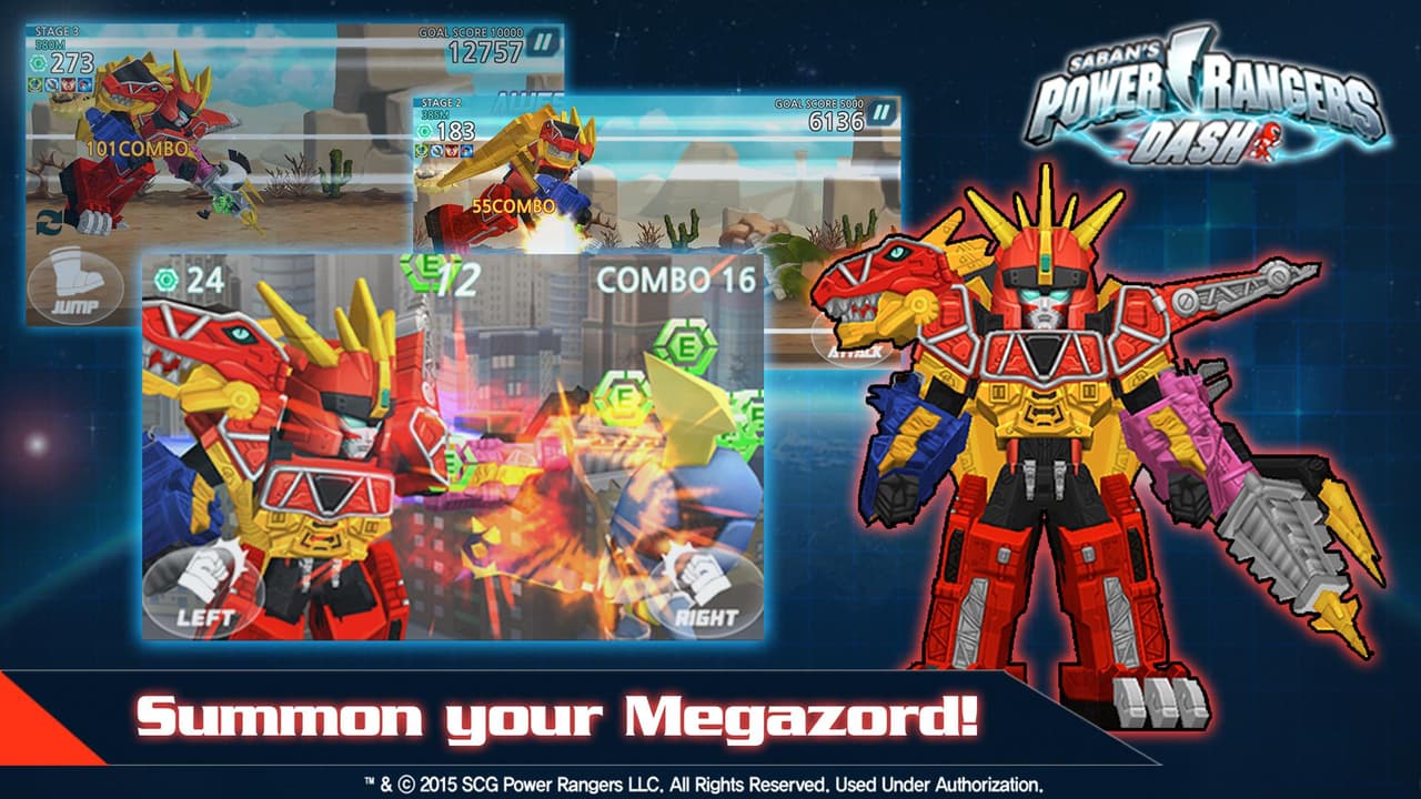 Power Rangers Dash screenshot 3