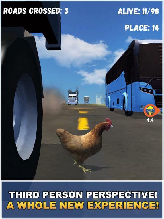 Chicken Royale: Challenge Run! screenshot 2