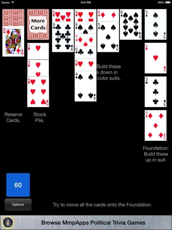 Canfield Solitaire - Classic screenshot 6