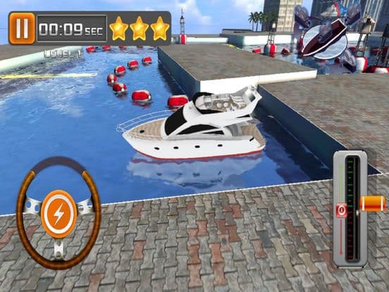 Park My Yacht - 3D Super Boat Parking Simulation screenshot 2