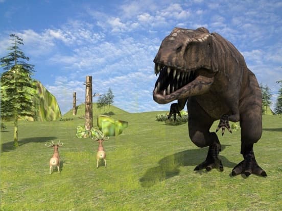 Hungry Dinosaur Forest Wild simulator screenshot 3
