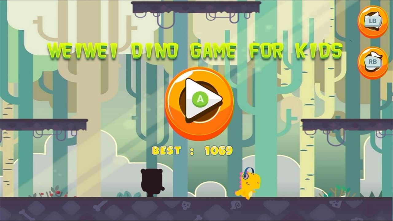 WeiWei Dino Game For Kids screenshot 2