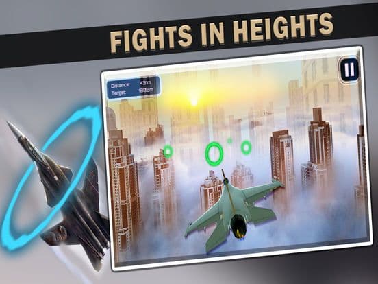 F16 Nitro Aeroflight - Air Fighters Pilot Landing screenshot 2