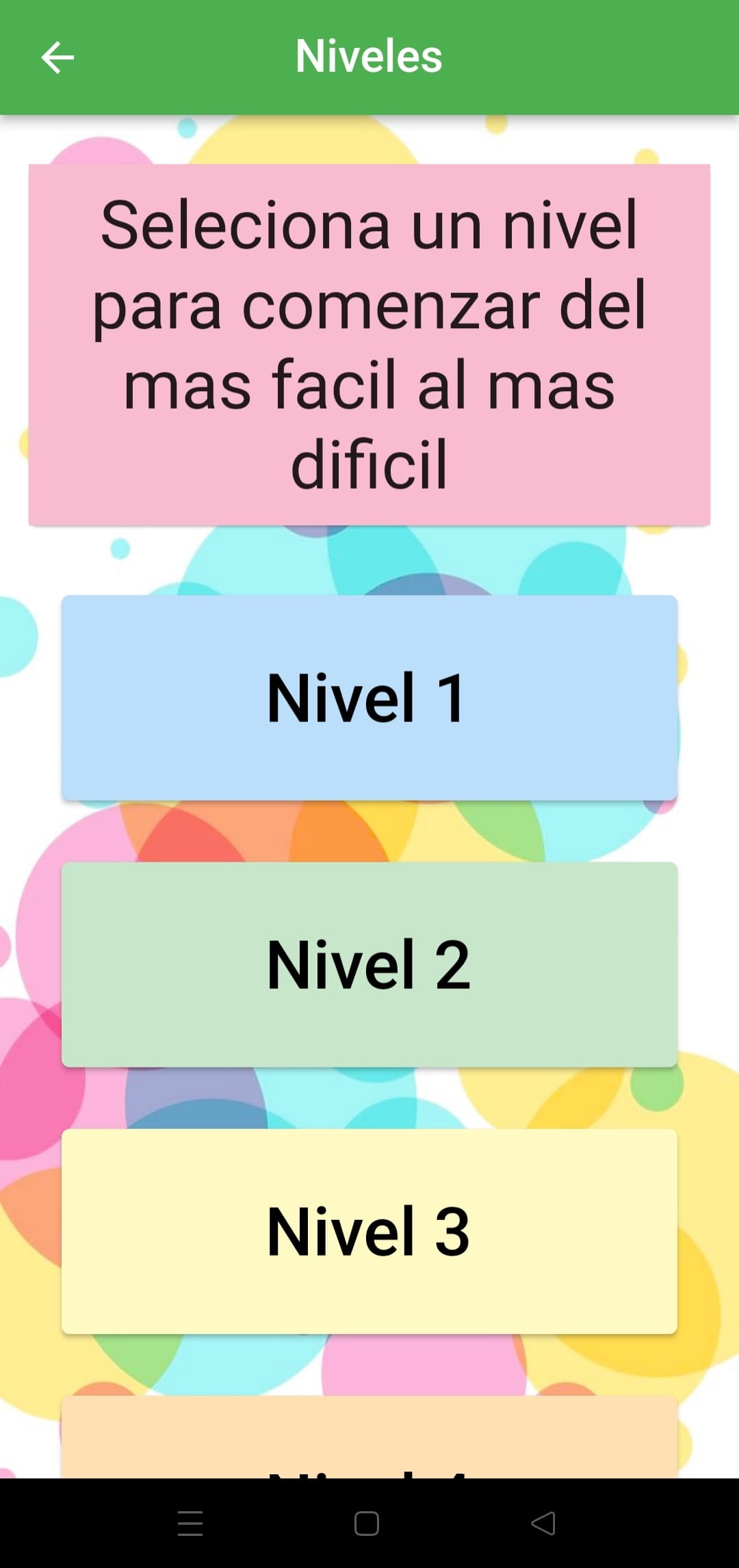 Aplicación EFG screenshot 3