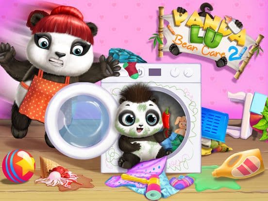 Panda Lu Baby Bear Care 2 - No Ads screenshot 3