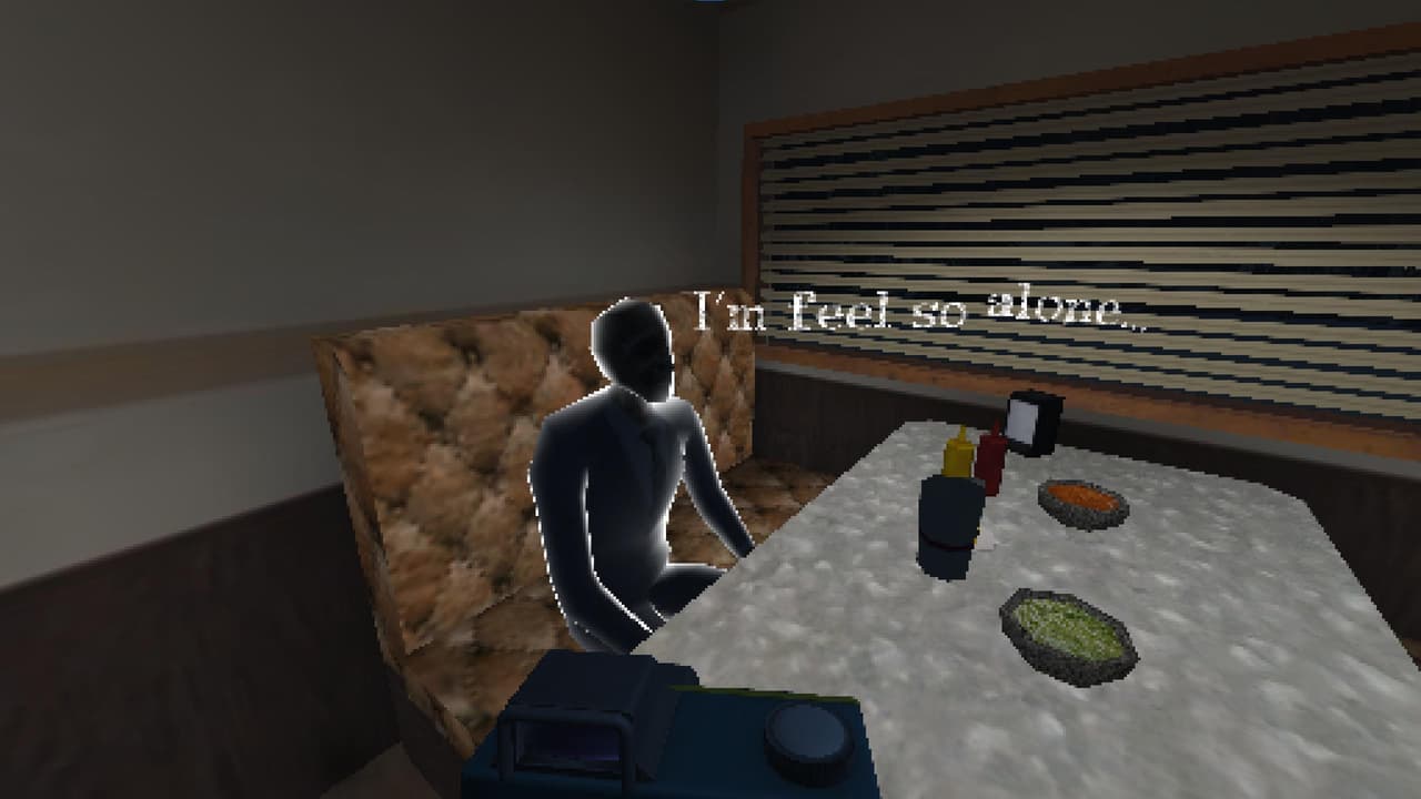Alone In The Diner