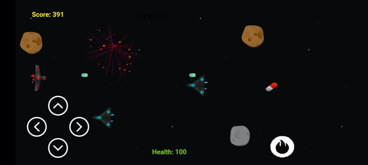 Space Shooter (itch) (fullynikahh) screenshot 2