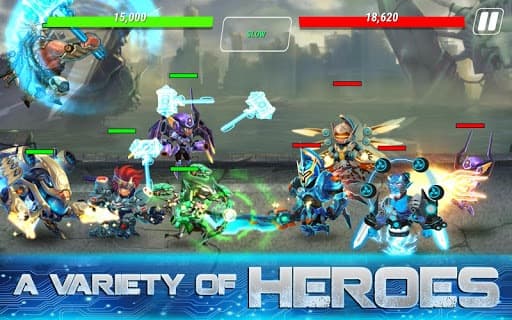Heroes Infinity: God Warriors -Action RPG Strategy screenshot 6