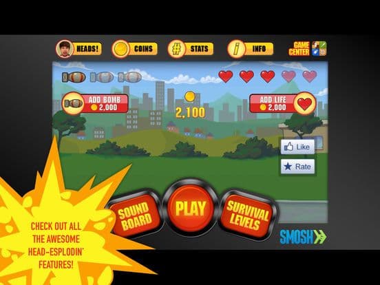 Smosh Super Head Esploder X screenshot 2