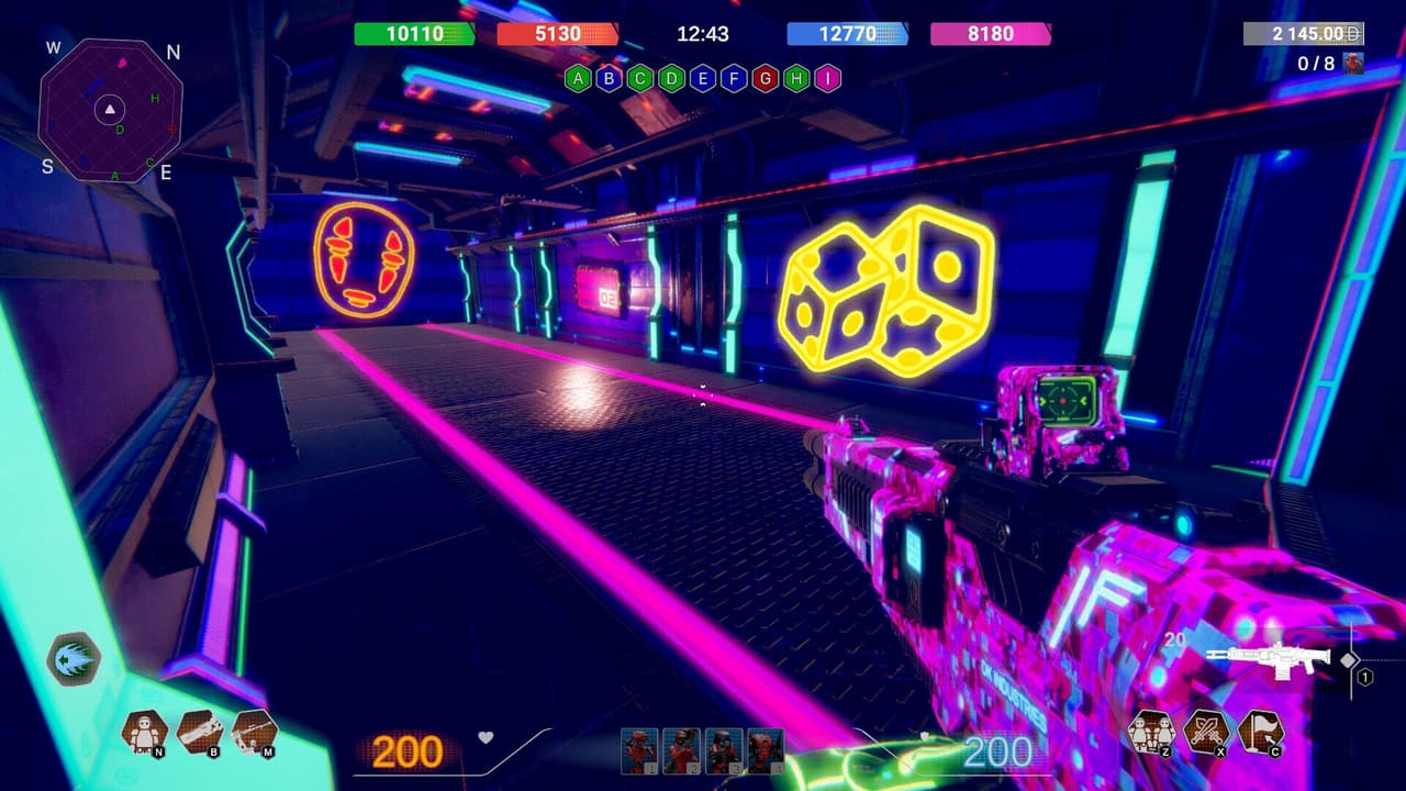 Neon Phonk Robots screenshot 6