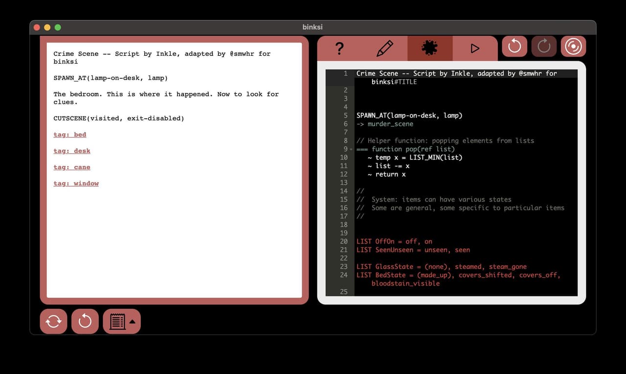 Crime scene (itch) (Ju / smwhr) screenshot 4