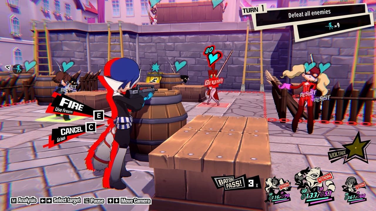 Persona 5 Tactica screenshot 4