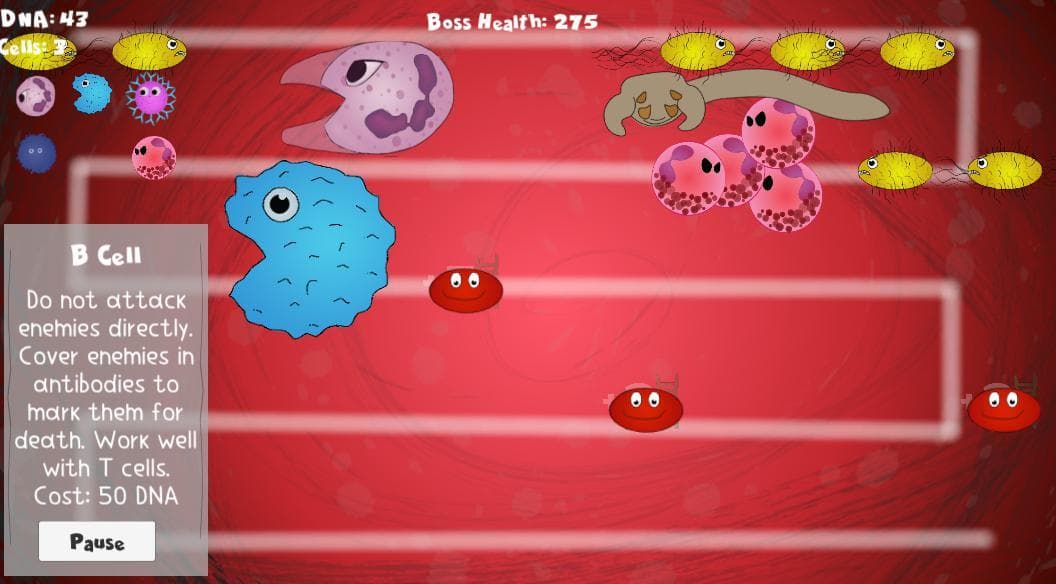 Immune System Tower Defense screenshot 4