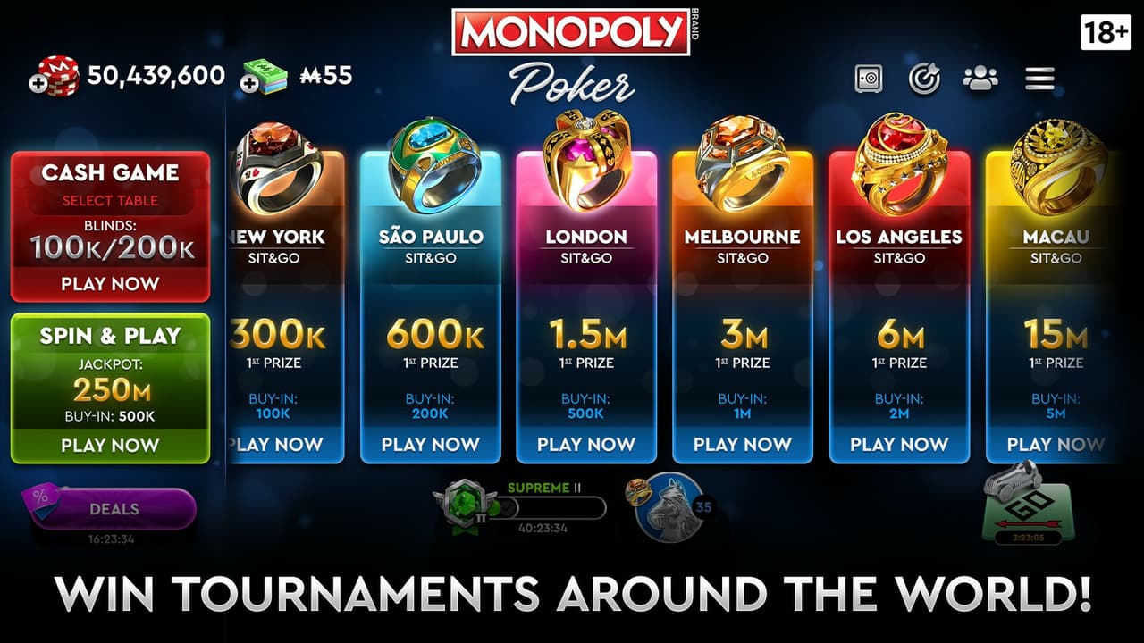 MONOPOLY Poker screenshot 4