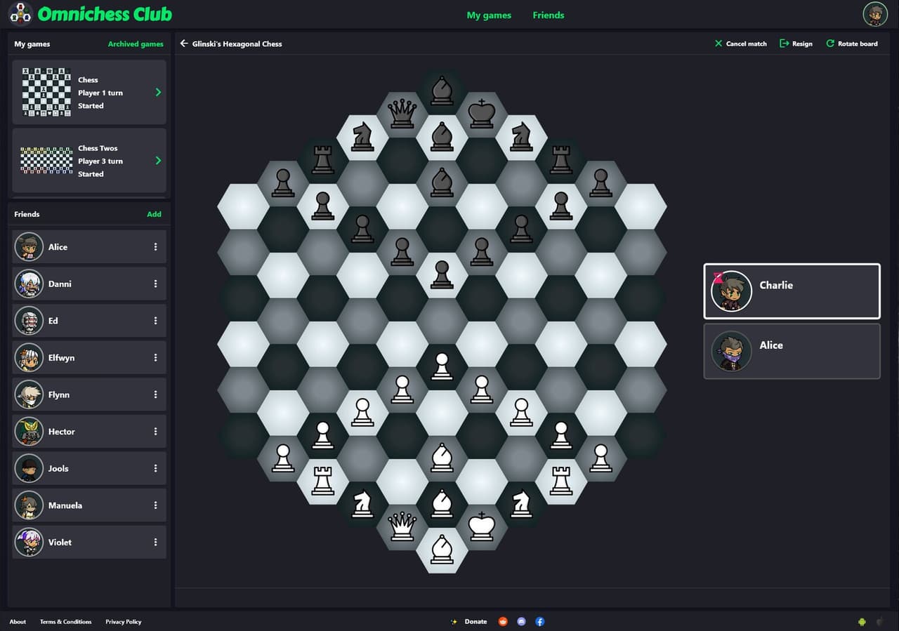 Chess Variants - Omnichess screenshot 5