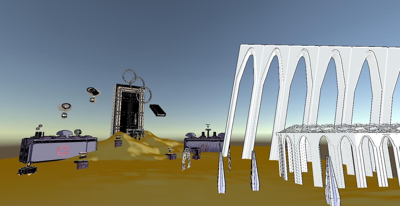 DEMO: Robot Fighting Hovercrafts screenshot 4