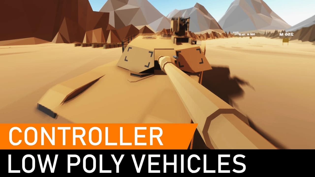 Low Poly Vehicles Controller DEMO screenshot 2