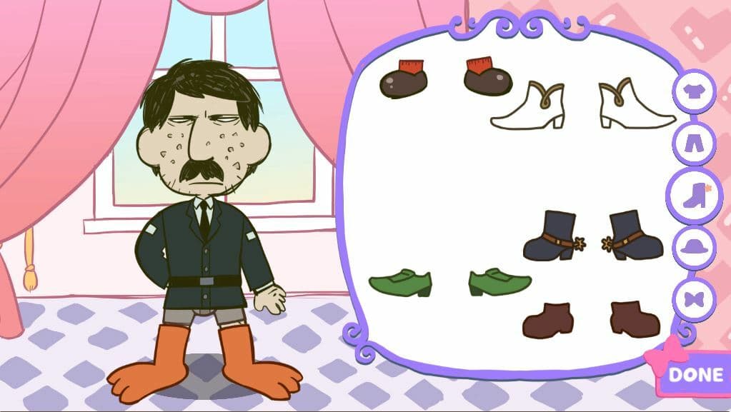 Pretty Jean Jean (a dress up game)