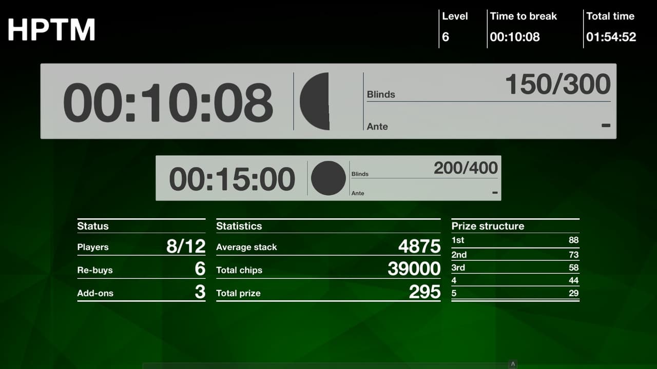 Home Poker Tournament Manager screenshot 4