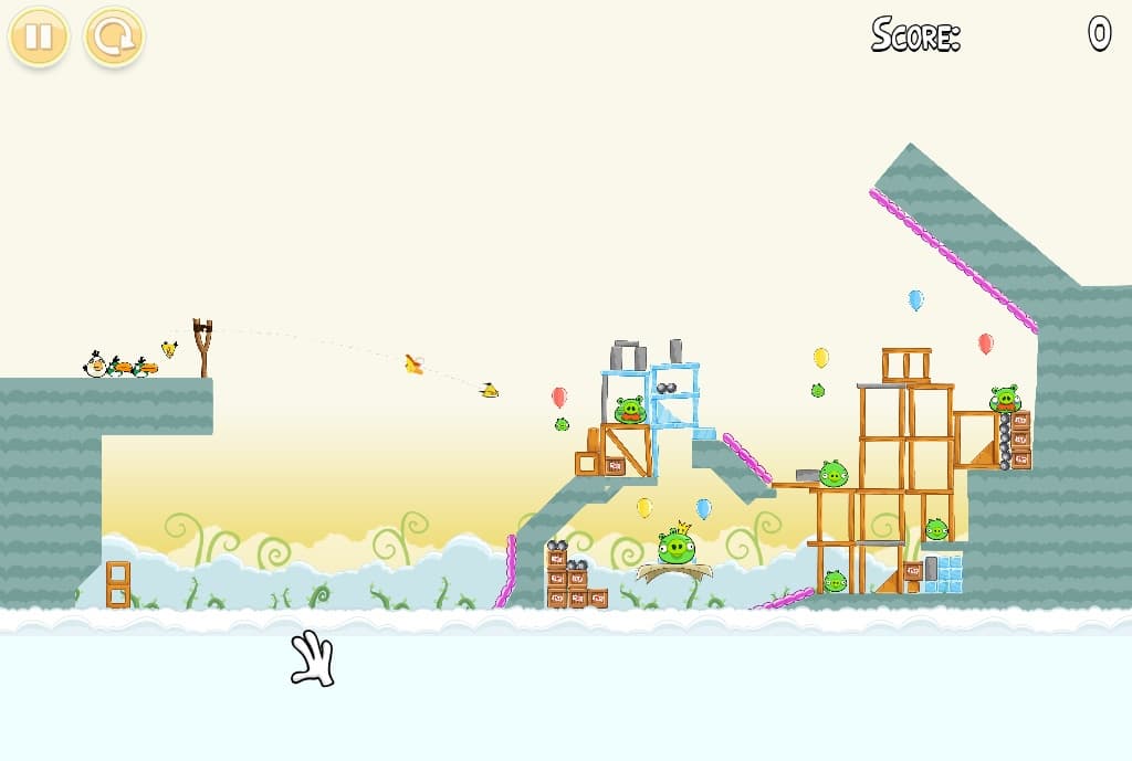 Angry Birds Danger Adove