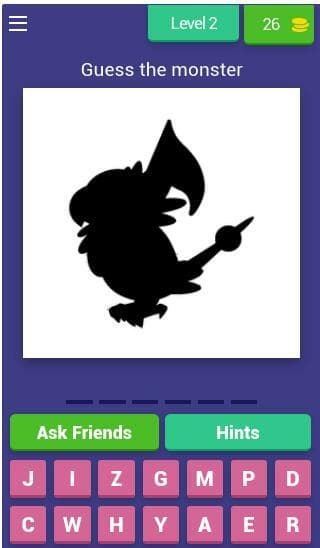 Guess The Monster Trivia Quiz screenshot 4