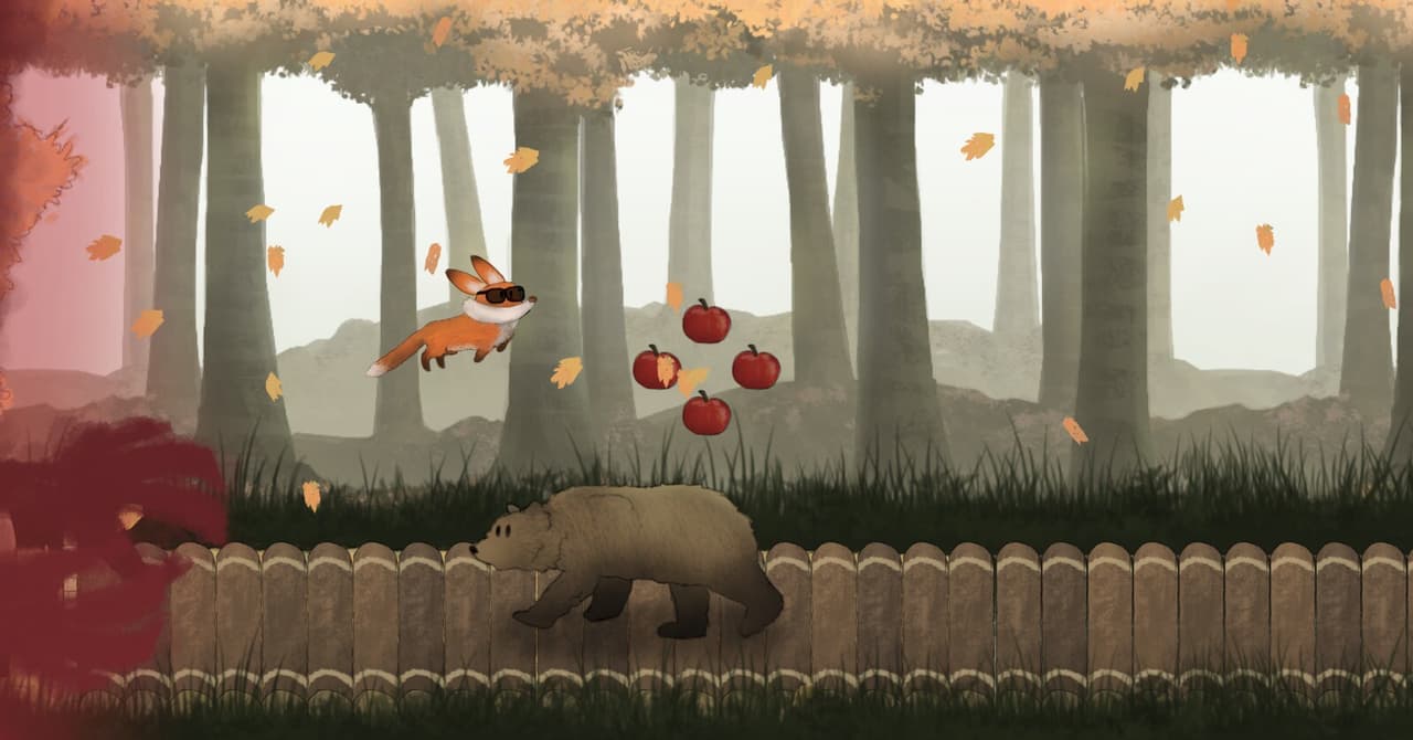 Red Fox and the Four Seasons (itch)