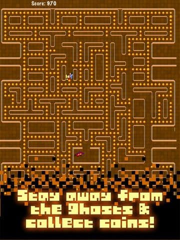 Chomp-man Dash - Construction Maze Runner screenshot 3