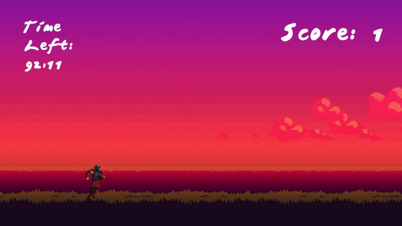 Ninja Run (itch) (Maximiliano Santurbá) screenshot 2