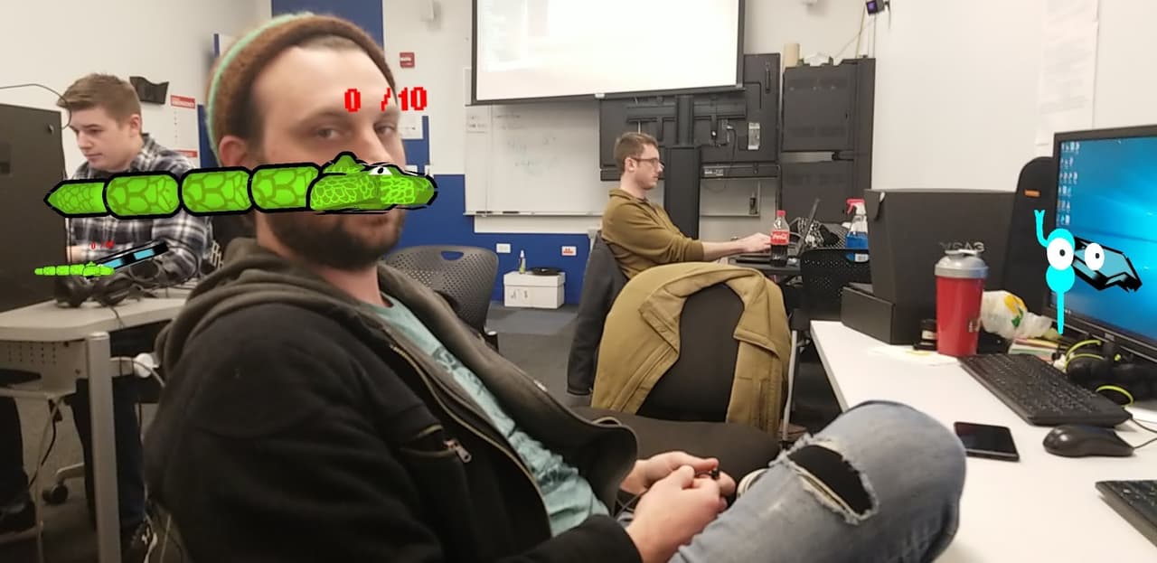 Sneaky Snake AR screenshot 3