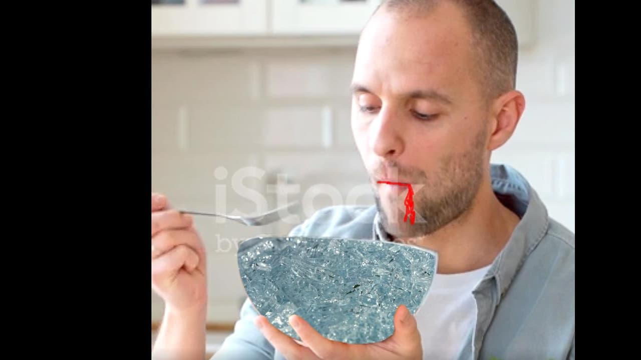 Glass Eating Simulator