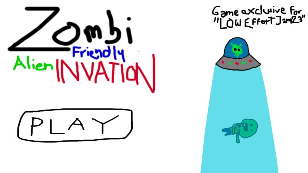 Zombi Friendly Alien Invation screenshot 2
