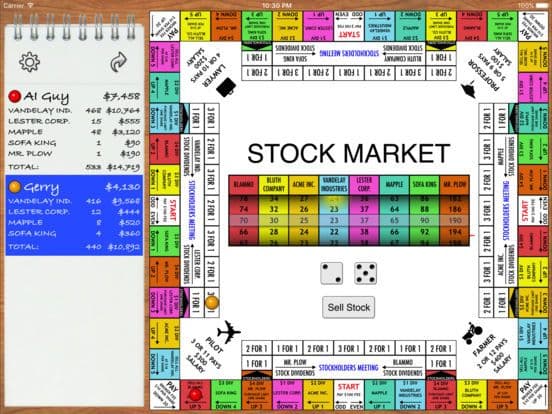 Stock Market Board Game screenshot 2