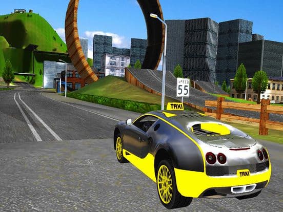 City Taxi Car Driver Sim-ulator screenshot 5