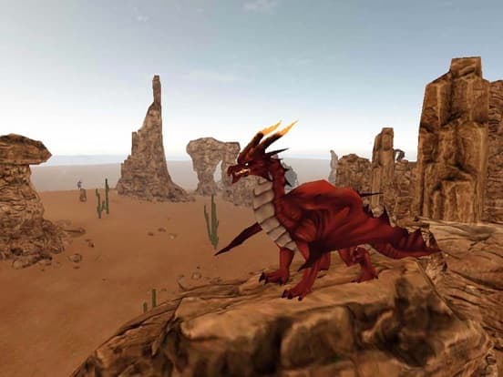 VR Flying Fiery Dragon Shooting - Pro Action Game screenshot 3