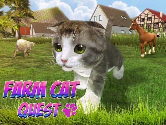 Farm Cat Simulator: Animal Quest 3D screenshot 2