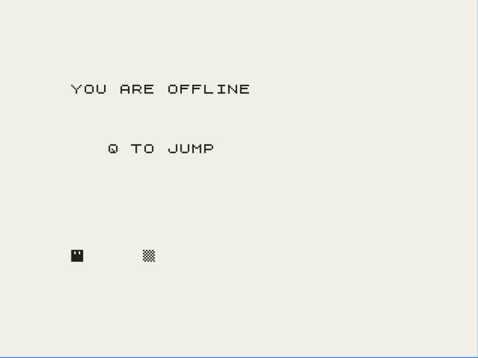 You are Offline by Salvador Camacho