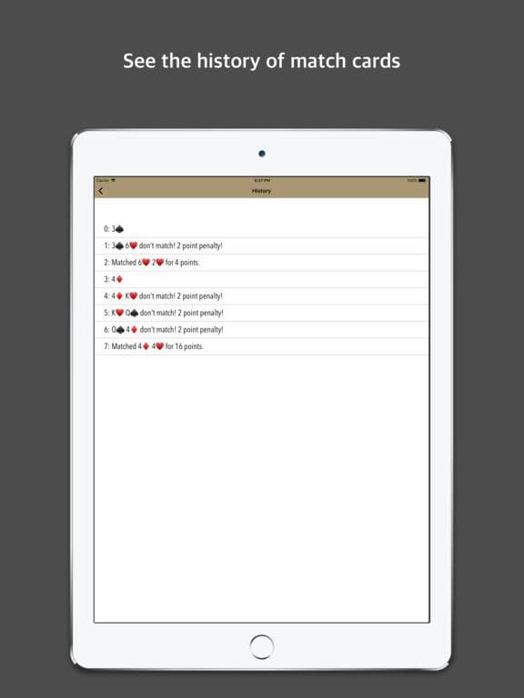 Matchismo - cards & pair screenshot 3