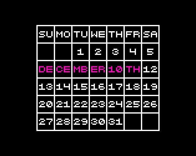 December 10th DEMO