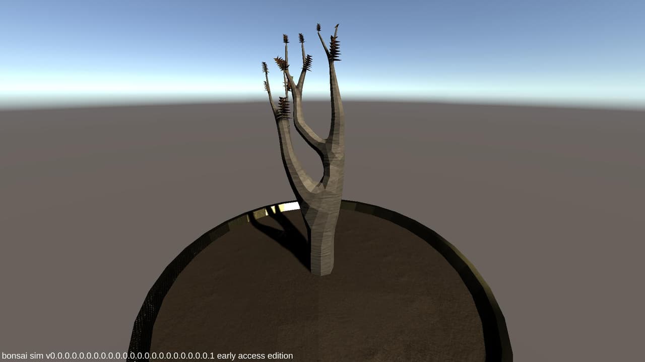 unfinished bonsai sim
