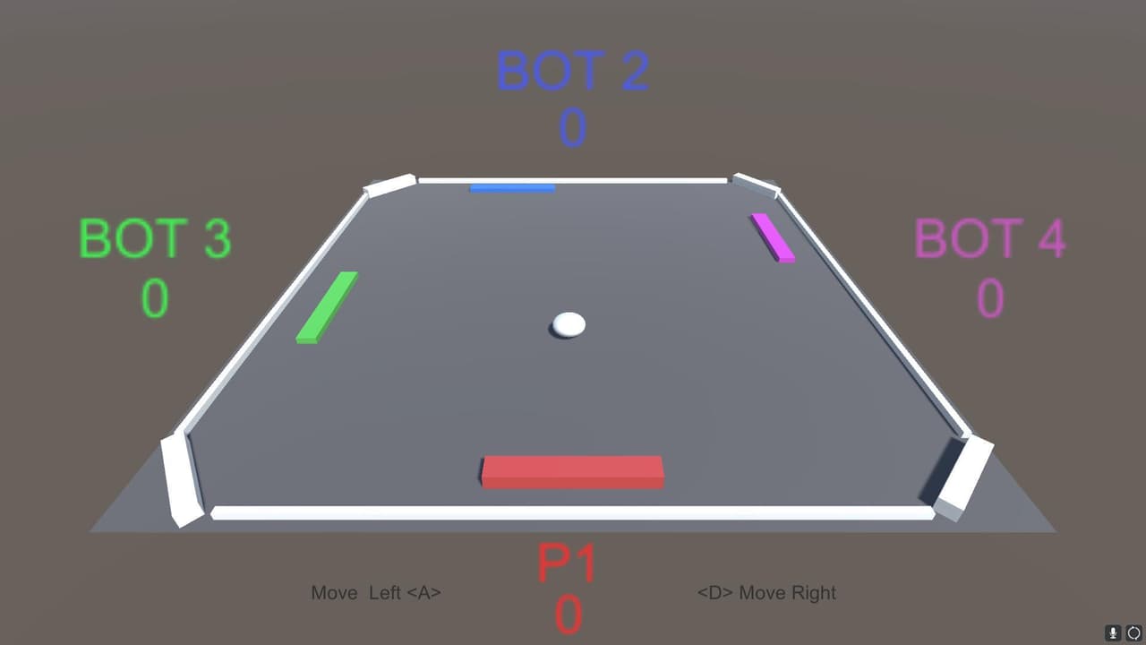 Pong 3D UI Vertical