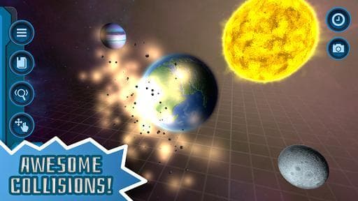 My Pocket Galaxy - 3D Gravity Sandbox screenshot 2