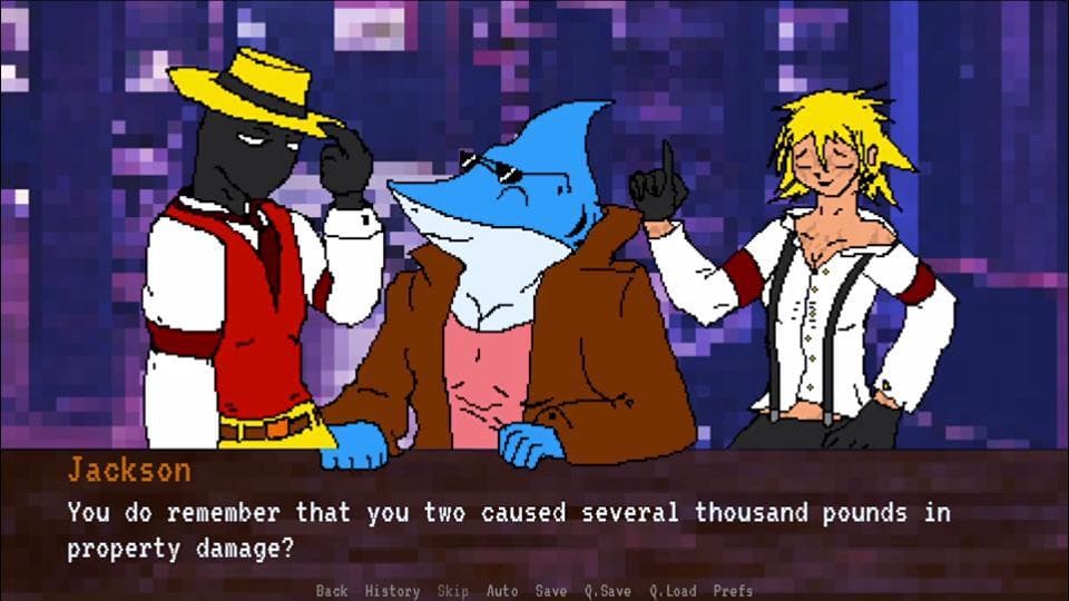 Tales from Schwarzerblitz - Drinking Shark Rhapsody screenshot 2